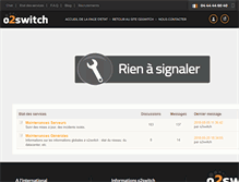 Tablet Screenshot of o2switch.info